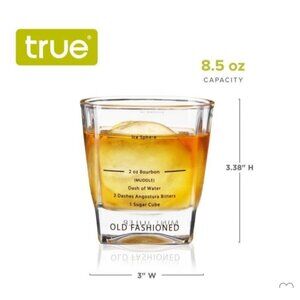 Glass By Kikkerland Bartending Bloody Mary, Sea Breeze, Madras & vodka Collin’s